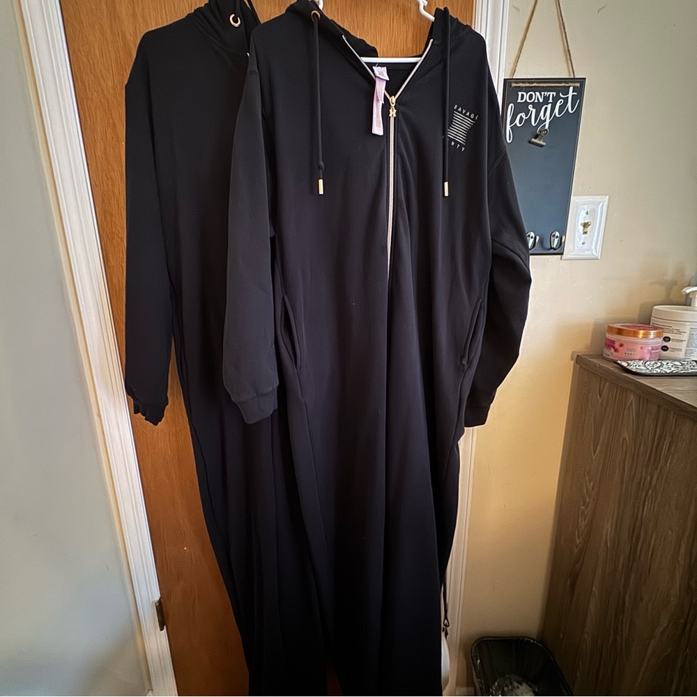 Savage X Fenty Black Jumpsuit